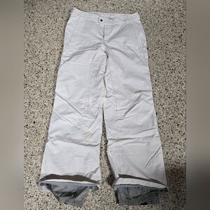 COLUMBIA TITANIUM Womens Ski Pants Cream Medium